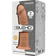 SILEXD – MODELO 2 PENE REALISTICO SILICONA PREMIUM SILEXPAN CARAMELO 23 CM