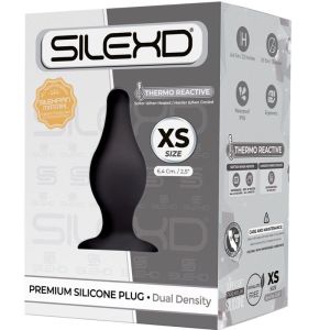 SILEXD – MODELO 2 PLUG ANAL SILICONA PREMIUM SILEXPAN PREMIUM TERMORREACTIVO TALLA XS