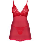 OBSESSIVE – BABYDOLL Y TANGA CHILISA XS/S