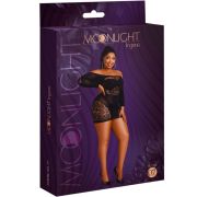 MOONLIGHT – MODELO 7 VESTIDO MANGA LARGA NEGRO TALLA UNICA / PLUS SIZE