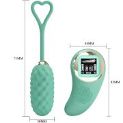 PRETTY LOVE – VIVIAN HUEVO VIBRADOR CONTROL REMOTO VERDE