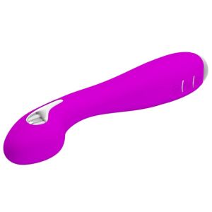 PRETTY LOVE – HECTOR VIBRADOR ELECTROSHOCK RECARGABLE  IMPERMEABLE MORADO