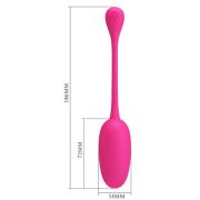 PRETTY LOVE – KNUCKER HUEVO VIBRADOR RECARGABLE ROSA