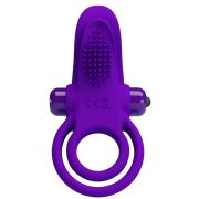 PRETTY LOVE – ANILLO VIBRADOR PARA PENE MORADO