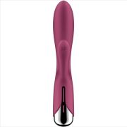 SATISFYER – SPINNING RABBIT 1 ESTIMULACION CLITORIS Y PUNTO G ROJO