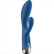 SATISFYER – SPINNING RABBIT 1 ESTIMULACION CLITORIS Y PUNTO G ROJO