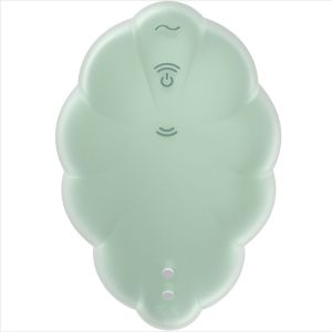 SATISFYER – CLOUD DANCER VERDE VIBRADOR AIR PULSE