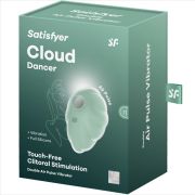 SATISFYER – CLOUD DANCER VERDE VIBRADOR AIR PULSE