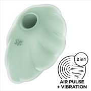 SATISFYER – CLOUD DANCER VERDE VIBRADOR AIR PULSE