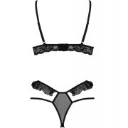 PASSION – DOLLY SET DOS PIEZAS NEGRO S/M