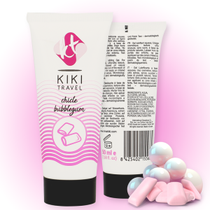 KIKÍ TRAVEL – LUBRICANTE SABOR A CHICLE 50 ML