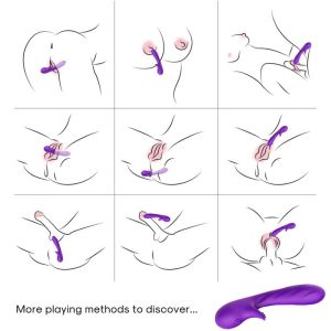 ARMONY – ROMANCE VIBRADOR CON ESTIMULADOR VIOLETA