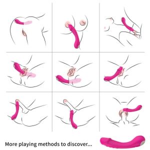 ARMONY – DILDO VIBRADOR PUNTO G SILICONA FUCSIA