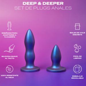 DUREX – TOY SET PLUG ANAL DEEP  DEEPER