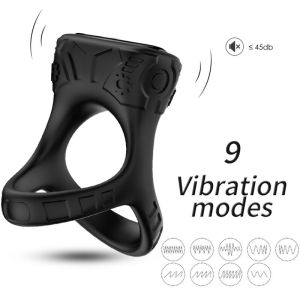 ARMONY – ANILLO VIBRADOR  MULTIPOSICIÓN NEGRO