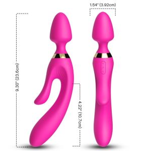 ARMONY – MASAJEADOR  VIBRADOR RABBIT FUCSIA