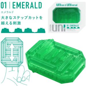 TENGA – UNI EMERALD MASTURBADOR DEDAL