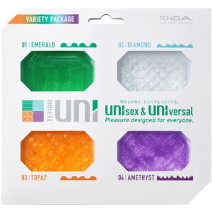 TENGA – UNI VARIETY MASTURBADOR DEDAL PACK 4 UDS