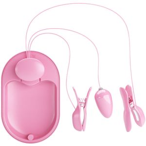 PRETTY LOVE – SURPRISE BOX PINZAS ELECTRO ESTIMULACION ROSA