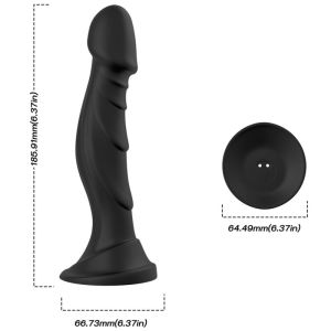 ARMONY – DILDO VIBRADOR  PLUG ANAL CONTROL REMOTO NEGRO