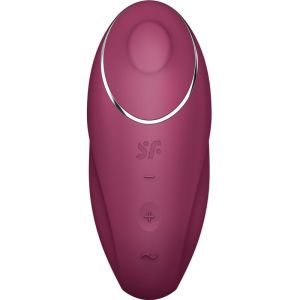 SATISFYER – TAP  CLIMAX 1 VIBRADOR LAY-ON ROJO