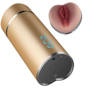 ARMONY – MASTURBADOR VIBRADOR VAGINA DORADO