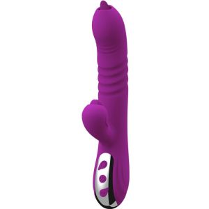 ARMONY – FAIRY VIBRADOR MULTIFUNCION DOBLE LENGUA EFECTO CALOR VIOLETA