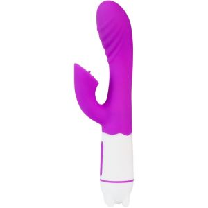 ARMONY – HAPPY VIBRADOR  ESTIMULADOR CON LENGUA RECARGABLE VIOLETA