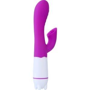 ARMONY – HAPPY VIBRADOR  ESTIMULADOR CON LENGUA RECARGABLE VIOLETA