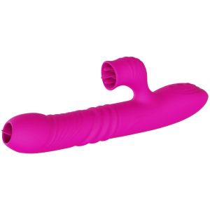 ARMONY – FANNY VIBRADOR MULTIFUNCION DOBLE LENGUA EFECTO CALOR FUCSIA