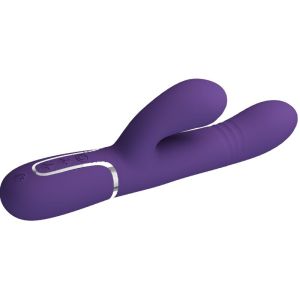 PRETTY LOVE – VIBRADOR PUNTO G MULTIFUNCIÓN MORADO