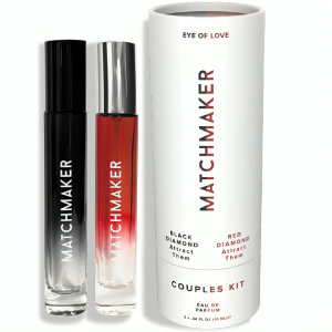 EYE OF LOVE – MATCHMAKER BLACK  RED DIAMOND KIT PAREJAS PERFUME FEROMONAS 10 ML