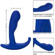 ADMIRAL – CURVED ESTIMULADOR  VIBRADOR ANAL AZUL