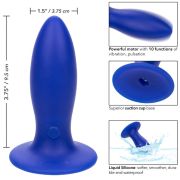 CALEXOTICS – ADMIRAL TORPEDO PLUG ANAL VIBRADOR AZUL