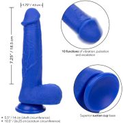 CALEXOTICS – ADMIRAL CAPTAIN DILDO REALISTICO VIBRADOR AZUL