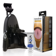 FLESHLIGHT – STAMINA GO TRAINING UNIT LADY + UNIVERSAL LAUNCH + LUBRICANTE AQUA QUALITY 50 ML