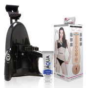 FLESHLIGHT – VAGINA STOYA DESTROYA + UNIVERSAL LAUNCH + LUBRICANTE AQUA QUALITY 50 ML