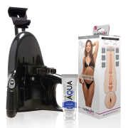 FLESHLIGHT – VAGINA RILEY REID UTOPIA + UNIVERSAL LAUNCH + LUBRICANTE AQUA QUALITY 50 ML