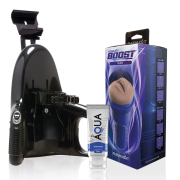 FLESHLIGHT – BLOW LM FLESH RP + UNIVERSAL LAUNCH + LUBRICANTE AQUA QUALITY 50 ML