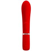 PRETTY LOVE – THOMAS VIBRADOR PUNTO G MULTIFUNCIÓN ROJO