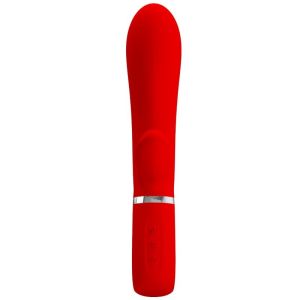 PRETTY LOVE – THOMAS VIBRADOR PUNTO G MULTIFUNCIÓN ROJO