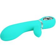 PRETTY LOVE – THOMAS VIBRADOR PUNTO G MULTIFUNCIÓN VERDE AGUA