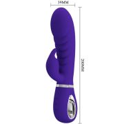 PRETTY LOVE – PRESCOTT VIBRADOR PUNTO G MULTIFUNCIÓN LILA