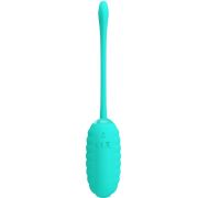 PRETTY LOVE – KIRK HUEVO VIBRADOR RECARGABLE VERDE AGUA