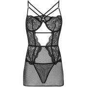 LIVCO CORSETTI FASHION – BARIRIN LC 90633 FALDA + PANTY NEGRO