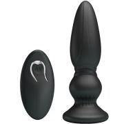 MR PLAY – VIBRADOR POTENTE CONTROL REMOTO ANAL PLUG NEGRO