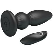 MR PLAY – VIBRADOR POTENTE CONTROL REMOTO ANAL PLUG NEGRO