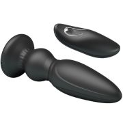 MR PLAY – VIBRADOR POTENTE CONTROL REMOTO ANAL PLUG NEGRO