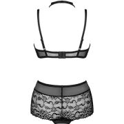 LIVCO CORSETTI FASHION – LINERA FOR THE SENSES COLLECTION SUJETADOR + PANTY NEGRO