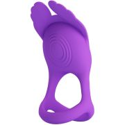 PRETTY LOVE – SILAS ANILLO VIBRADOR 7 VIBRACIONES SILICONA LILA